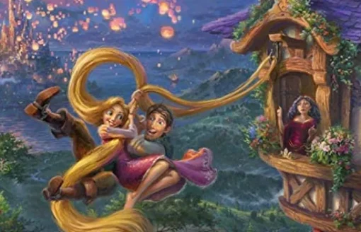 Ceaco Thomas Kinkade The Disney Dreams Collection: Tangled Puzzle 750