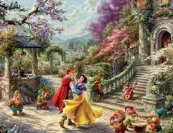 Ceaco Thomas Kinkade The Disney Collection 4 in 1 Multipack Puzzles (5