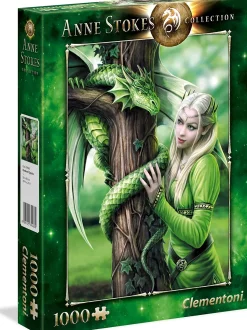 Clementoni - Kindred Spirits by Anne Stokes Jigsaw Puzzle (1000 Pieces