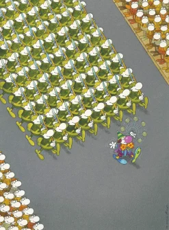 Clementoni - Mordillo - The March Jigsaw Puzzle (500 pieces) 35078