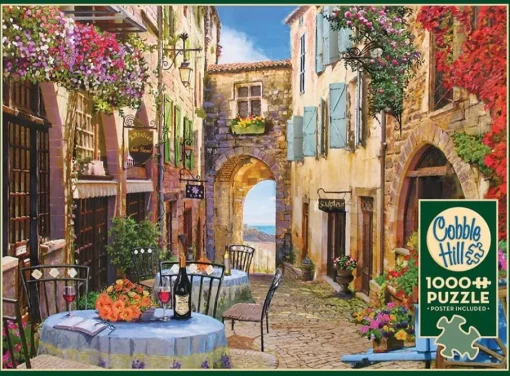 Cobble Hill - French Village Jigsaw Puzzle (1000 Pieces)