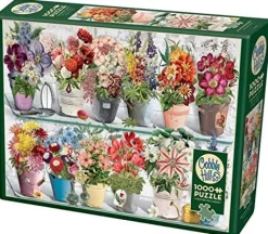 Cobble Hill Beaucoup Bouquet Flowers & Gardens Jigsaw Puzzle (1000 Pie