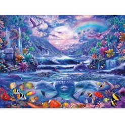 Crown - Amazing Animal Series - Moonlight Oasis by Steve Sundram Jigsa