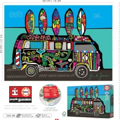 Educa - California Dreaming Jigsaw Puzzle (500 Pieces)