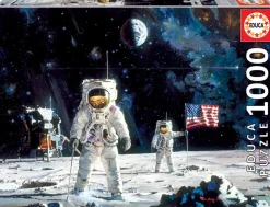 Educa - First Men on the Moon Jigsaw Puzzle (1000 Pieces)