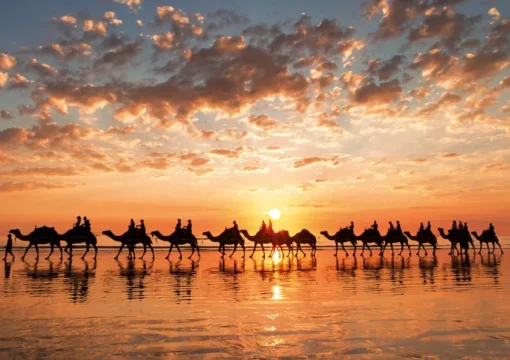 Educa - Golden Sunset Cable Beach Jigsaw Puzzle (1000 Pieces)