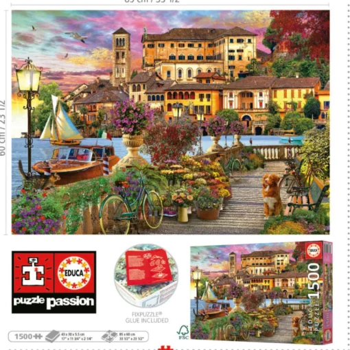 Educa - Italian Promenade Jigsaw Puzzle (1500 Pieces)