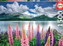 Educa - Lupis On Shores Of Lake Sils Jigsaw Puzzle (1500 Pieces)