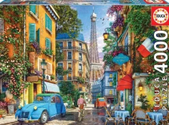 Educa - Old Streets Of Paris Jigsaw Puzzle (4000 Pieces)