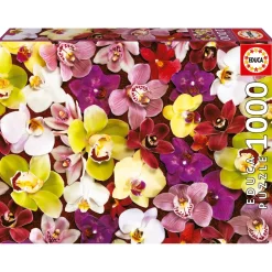 Educa - Orchid Collage Jigsaw Puzzle (1000 Pieces)