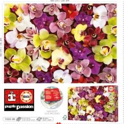Educa - Orchid Collage Jigsaw Puzzle (1000 Pieces)
