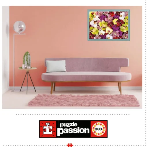 Educa - Orchid Collage Jigsaw Puzzle (1000 Pieces)