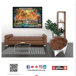 Educa - Savana Coming To Life Jigsaw Puzzle (4000 Pieces)