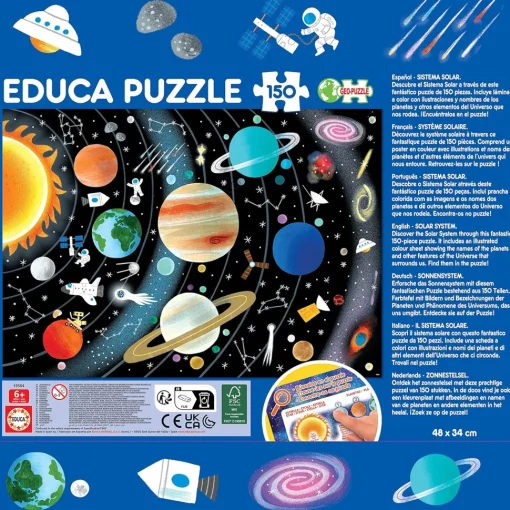 Educa - Solar System Jigsaw Puzzle (150 Pieces)