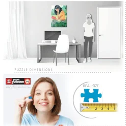 Educa - The Reader by Esther Gili Jigsaw Puzzle (1000 Pieces)