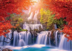 Educa - Waterfall In Thailand Jigsaw Puzzle (2000 Pieces)