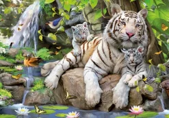 Educa - White Tigers of Bengal Jigsaw Puzzle (1000 Pieces)
