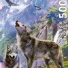 Educa - Wolves On The Rocks Jigsaw Puzzle (500 Pieces)
