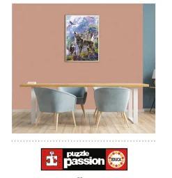 Educa - Wolves On The Rocks Jigsaw Puzzle (500 Pieces)