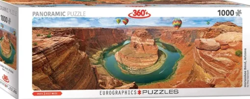 EuroGraphics - Horseshoe Bend, Arizona Paronamic Jigsaw Puzzle (1000 P