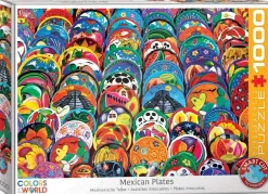 EuroGraphics - Mexican Ceramic Plates Jigsaw Puzzle (1000 Pieces)