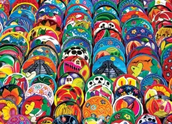 EuroGraphics - Mexican Ceramic Plates Jigsaw Puzzle (1000 Pieces)
