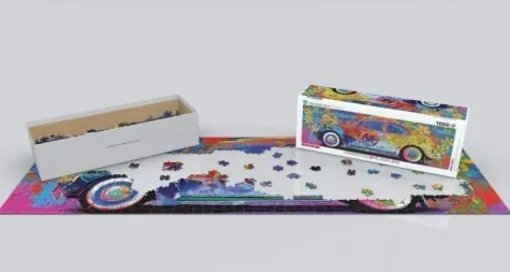 EuroGraphics - Vw Beetle Splash Panorama Jigsaw Puzzle (1000 Pieces)