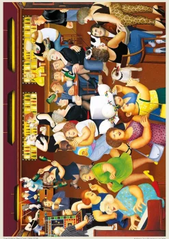 Flame Tree Studio - Date Night by Beryl Cook Jigsaw Puzzle (1000 Piece