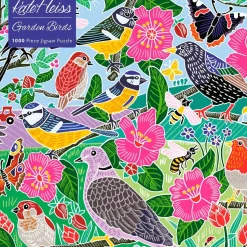 Flame Tree Studio - Garden Birds by Kate Heiss Jigsaw Puzzle (1000 Pie