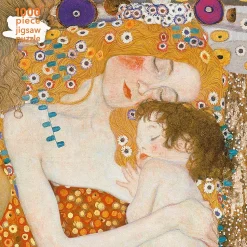 Flame Tree Studio - Three Ages of Women by Gustav Klimt Jigsaw Puzzle