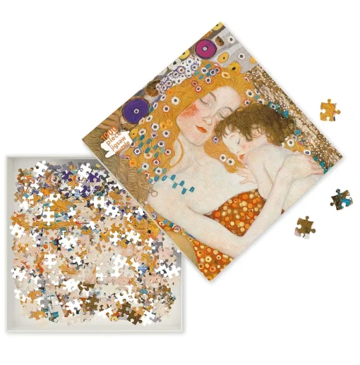 Flame Tree Studio - Three Ages of Women by Gustav Klimt Jigsaw Puzzle