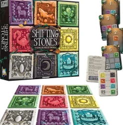 Gamewright - Shifting Stones Tiles & Tactic Jigsaw Puzzle