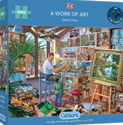 Gibsons - A Work of Art Jigsaw Puzzle (1000 Pieces)