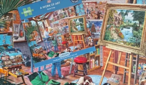 Gibsons - A Work of Art Jigsaw Puzzle (1000 Pieces)