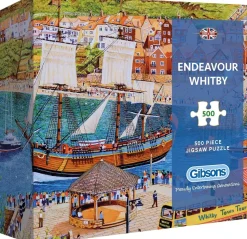 Gibsons - Endeavour Whitby Jigsaw Puzzle (500 Pieces)