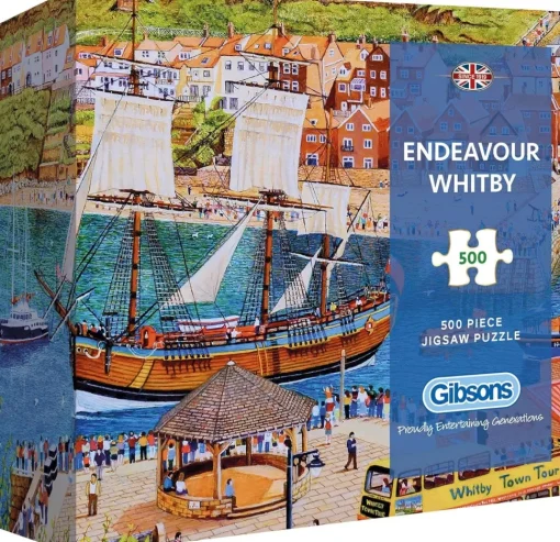 Gibsons - Endeavour Whitby Jigsaw Puzzle (500 Pieces)