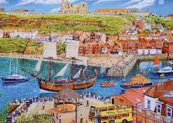 Gibsons - Endeavour Whitby Jigsaw Puzzle (500 Pieces)