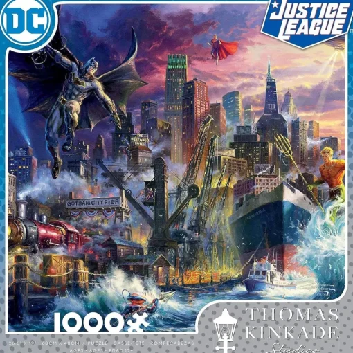 Harlington - DC Comics - Justice League Showdown at Gotham City Pier b