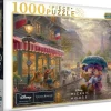 Harlington - Disney - Mickey and Minnie in Paris by Thomas Kinkade Jig