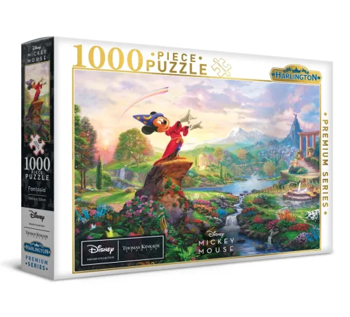 Harlington - Thomas Kinkade - Disney - Fantasia Jigsaw Puzzle (1000 Pi