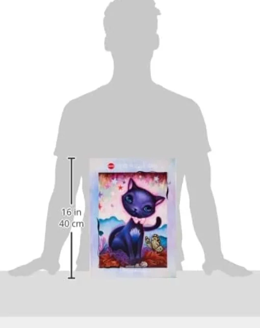 Heye - Dreaming, Black Kitty by Jeremiah Ketner Jigsaw Puzzle (1000 Pi
