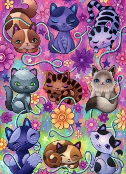 Heye - Dreaming, Kitty Cats by Jeremiah Ketner Jigsaw Puzzle (1000 Pie
