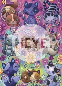 Heye - Dreaming, Kitty Cats by Jeremiah Ketner Jigsaw Puzzle (1000 Pie