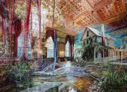 Heye - In/outside, Intruding House Jigsaw Puzzle (1000 Pieces)