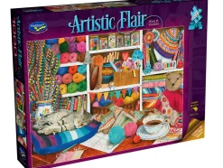 Holdson - Artistic Flair Knit & Crochet by Tracy Hall Jigsaw Puzzle (1