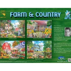 Holdson - Farm & Country Quilt Shop by Eduard Jigsaw Puzzle (1000 Piec