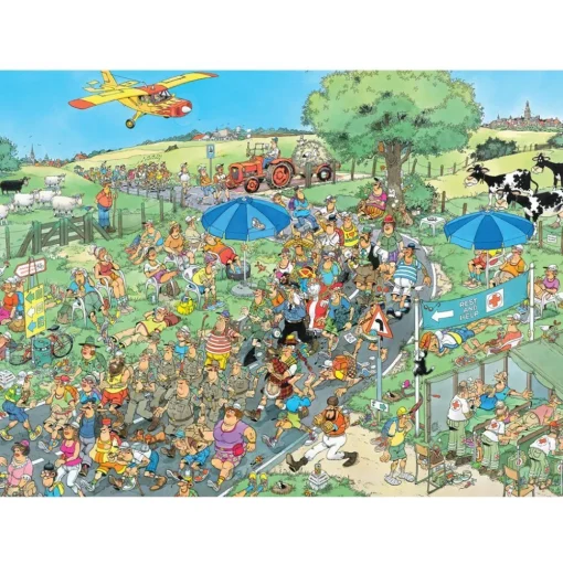 Holdson - The March by Jan Van Haasteren Jigsaw Puzzle (1000 Pieces)