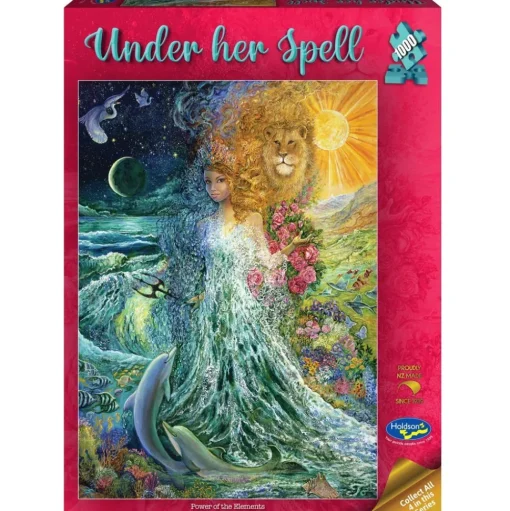 Holdson - Under Her Spell - Power Of The Elements by Josephine Wall Ji