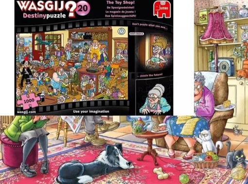 Holdson - Wasgij Destiny 20 Toy Shop Jigsaw Puzzle (1000 Pieces)