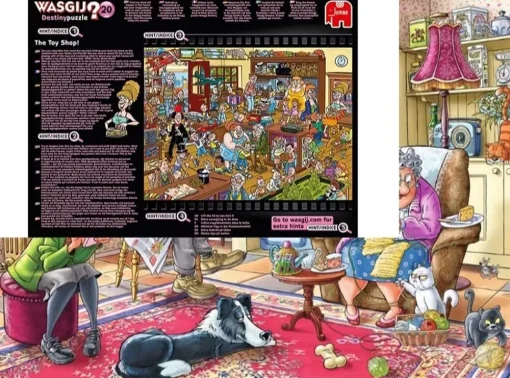 Holdson - Wasgij Destiny 20 Toy Shop Jigsaw Puzzle (1000 Pieces)